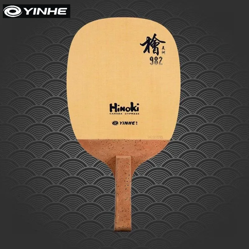 오리지널 YINHE 982 일본 펜홀드 JS 히노키 탁 - Table Tennis In Japanese 리뷰 및 가격